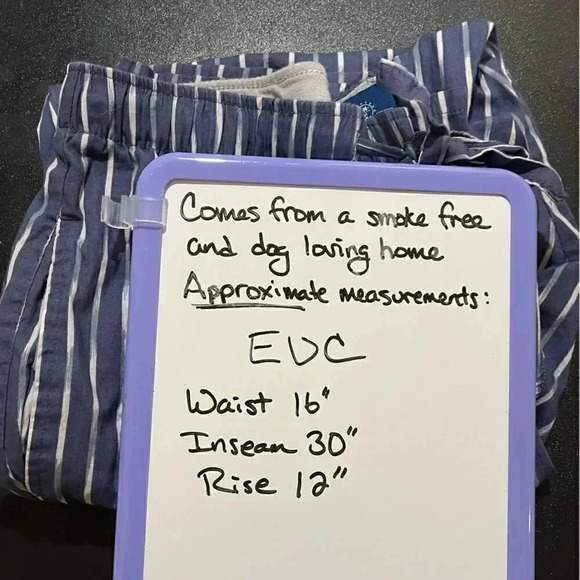 Old Navy men’s pajama pants size L EUC lightweight cotton - Picture 7 of 9